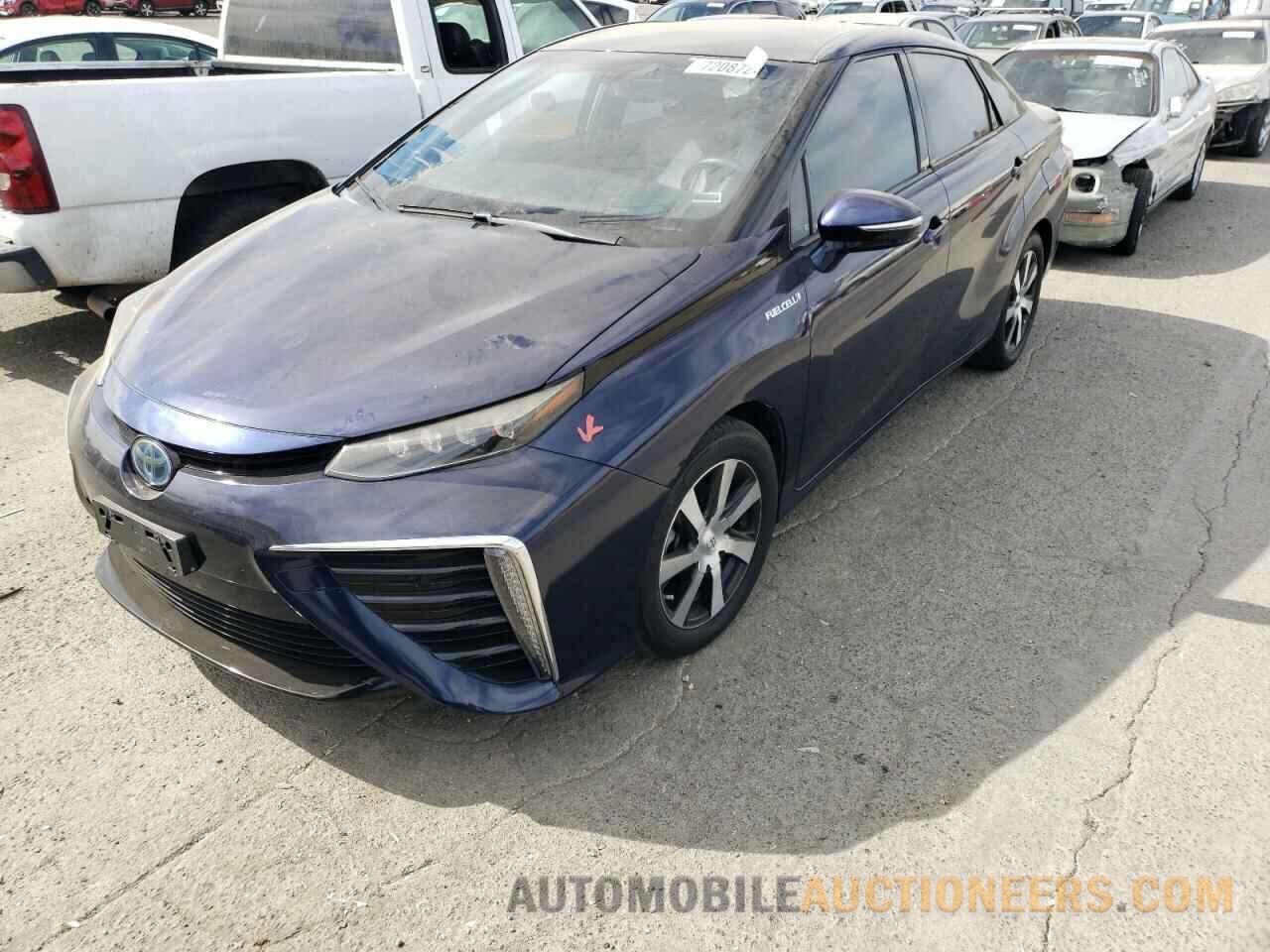 JTDBVRBD4GA000201 TOYOTA MIRAI 2016