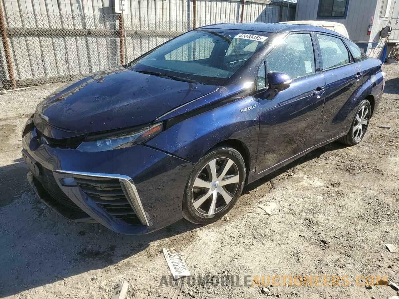 JTDBVRBD4GA000702 TOYOTA MIRAI 2016