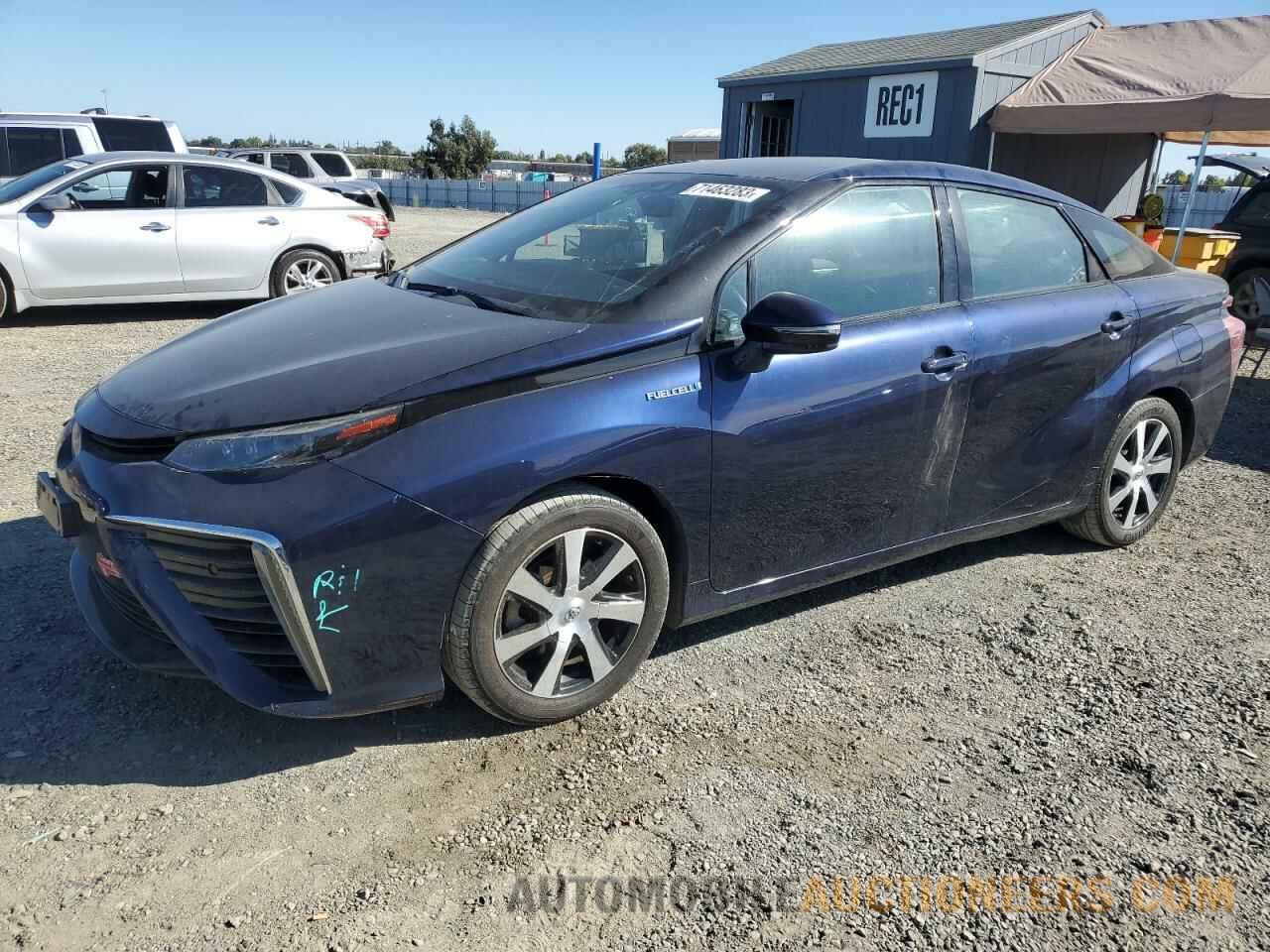 JTDBVRBD4HA001334 TOYOTA MIRAI 2017