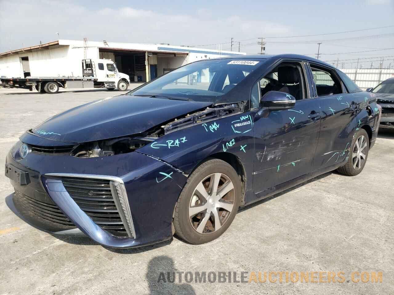 JTDBVRBD4HA001530 TOYOTA MIRAI 2017