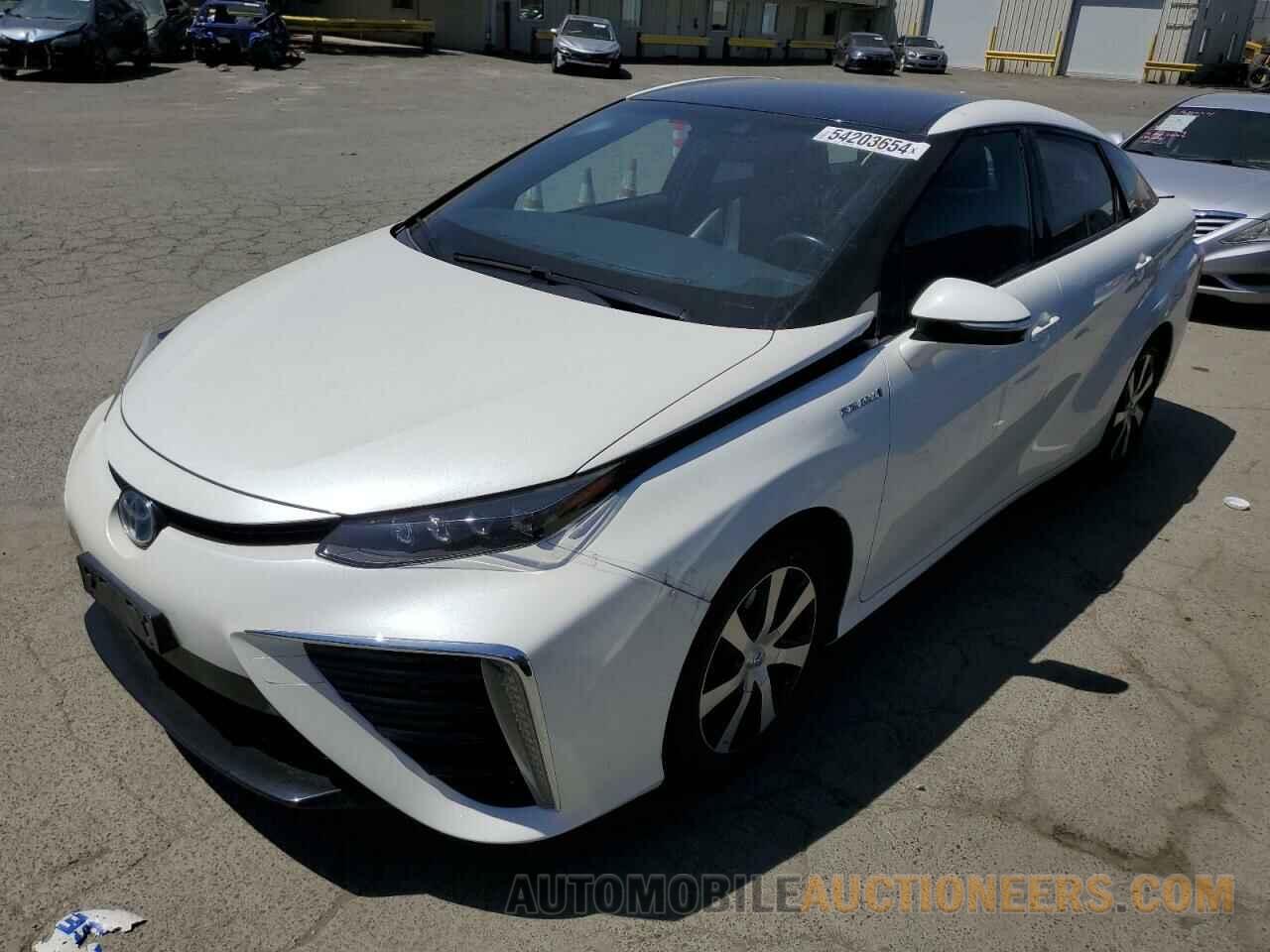 JTDBVRBD4HA002001 TOYOTA MIRAI 2017