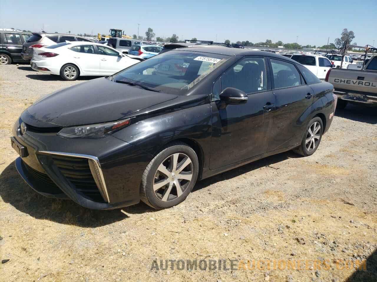 JTDBVRBD4HA002452 TOYOTA MIRAI 2017