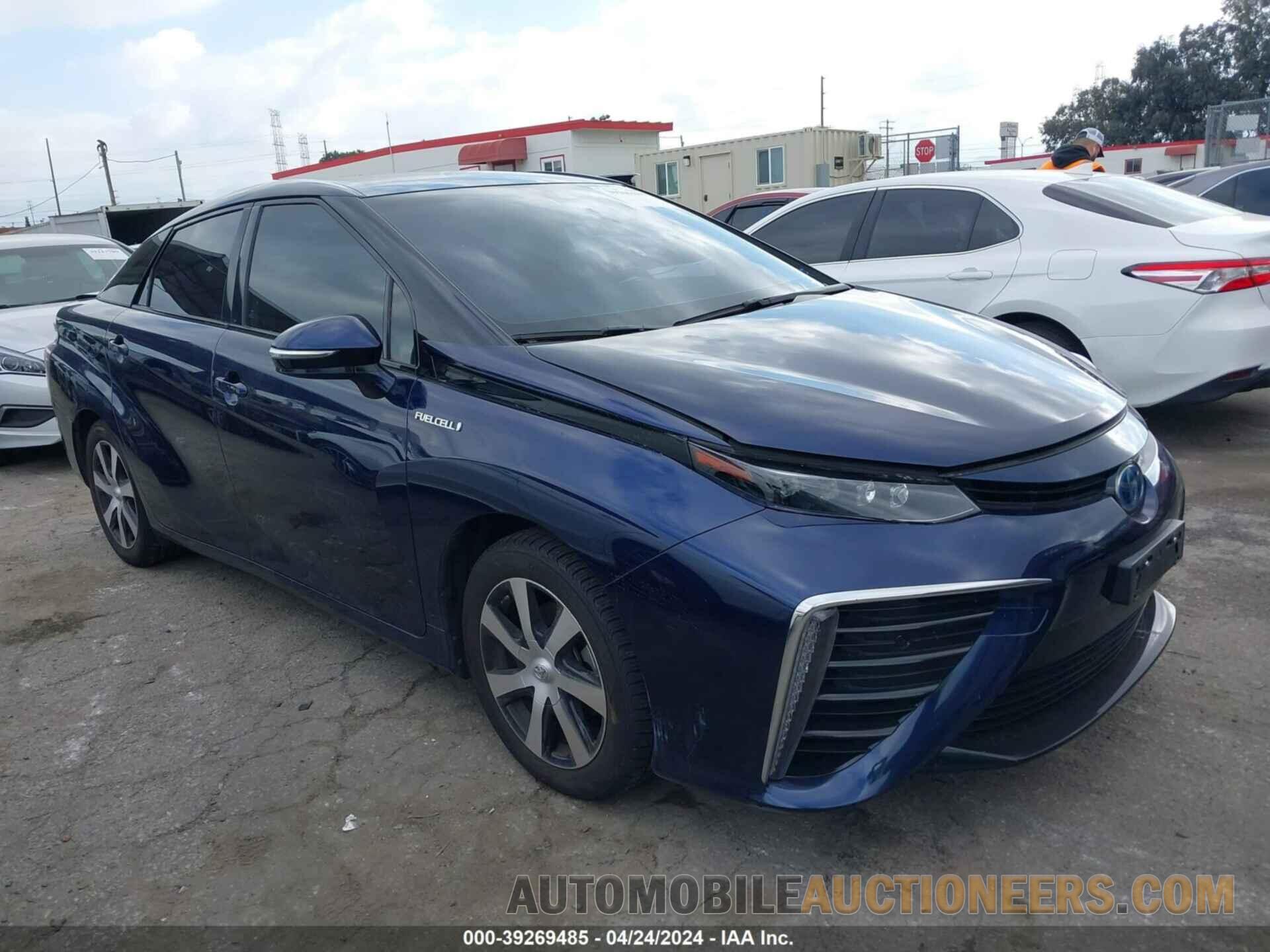 JTDBVRBD4HA002466 TOYOTA MIRAI 2017