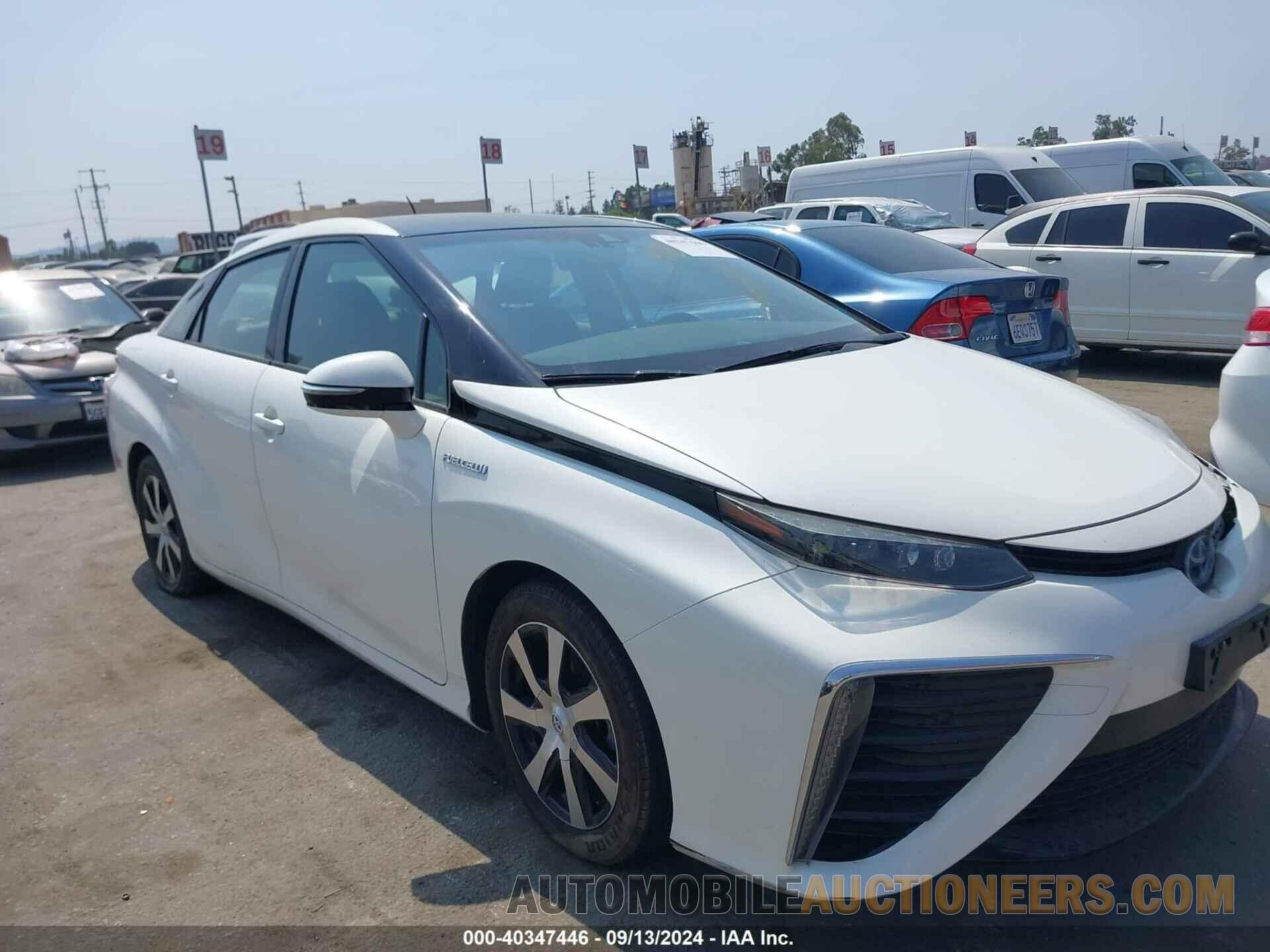 JTDBVRBD4JA004708 TOYOTA MIRAI 2018