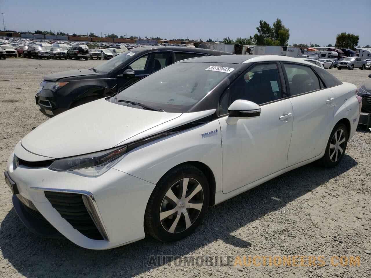 JTDBVRBD4KA005603 TOYOTA MIRAI 2019