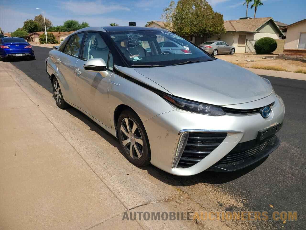 JTDBVRBD4KA006556 TOYOTA MIRAI 2019