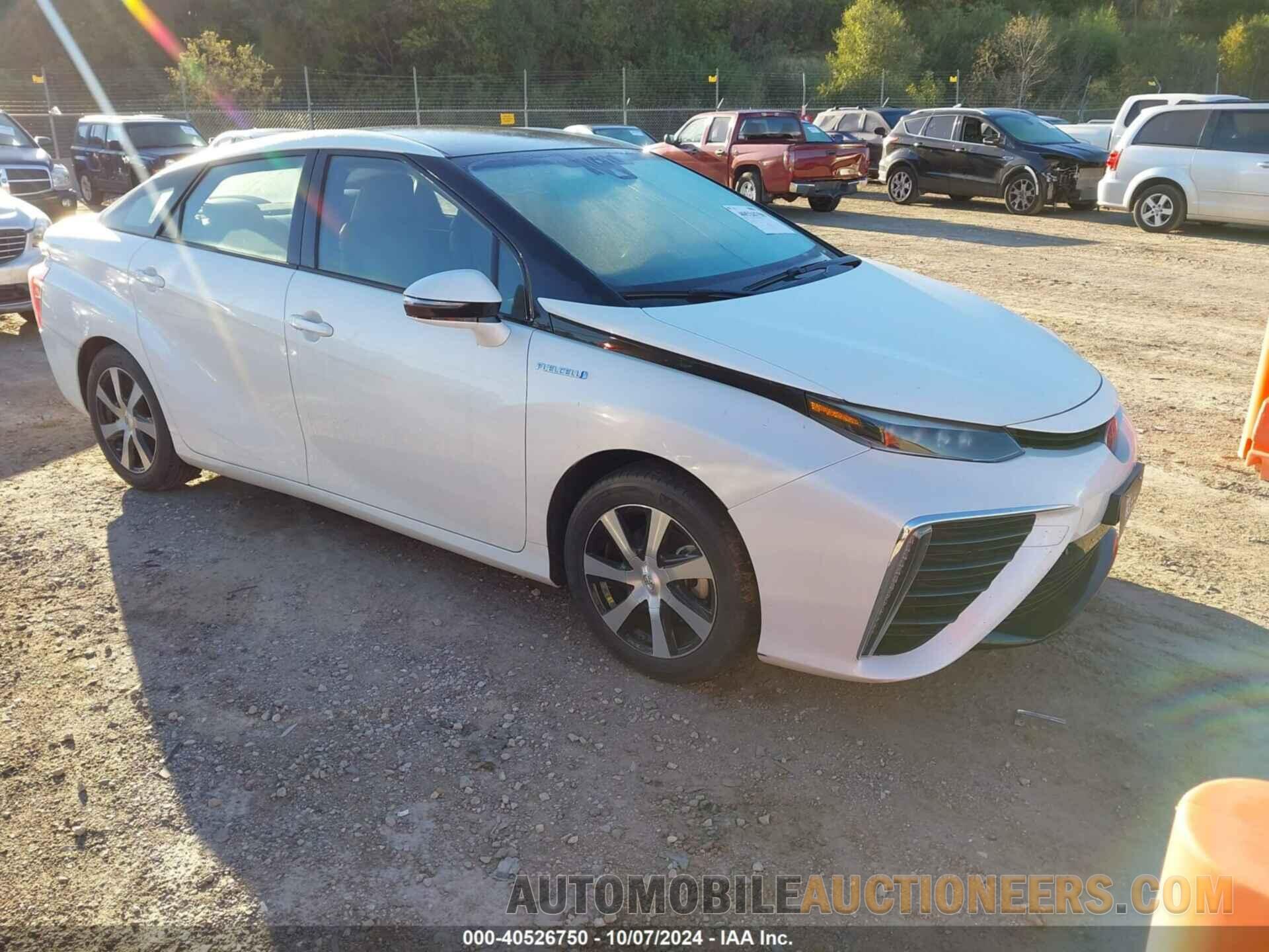 JTDBVRBD4KA007268 TOYOTA MIRAI 2019