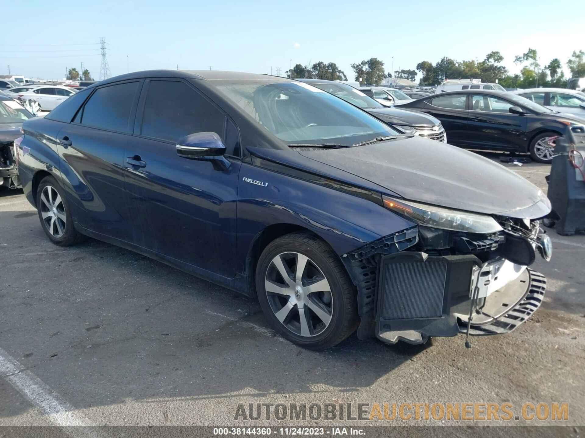 JTDBVRBD4KA007366 TOYOTA MIRAI 2019