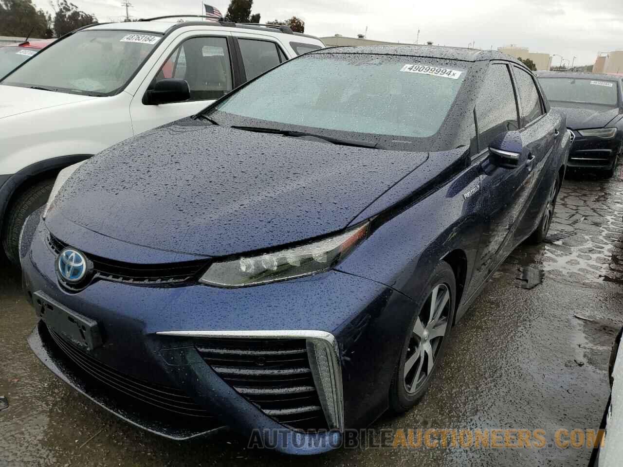 JTDBVRBD5GA000661 TOYOTA MIRAI 2016