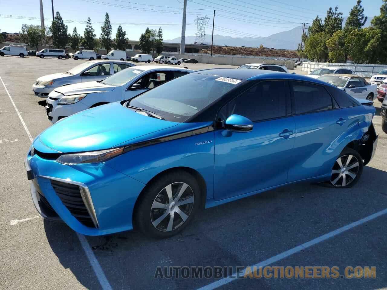 JTDBVRBD5HA001634 TOYOTA MIRAI 2017