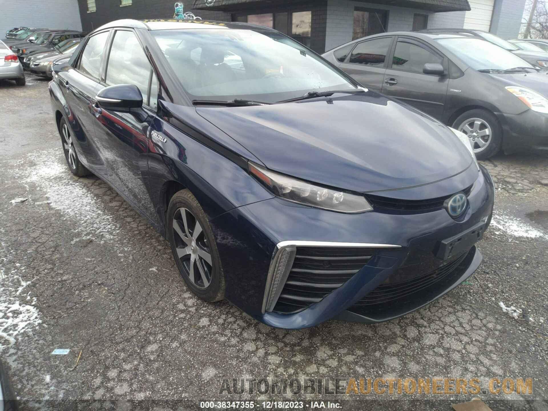 JTDBVRBD5HA002136 TOYOTA MIRAI 2017