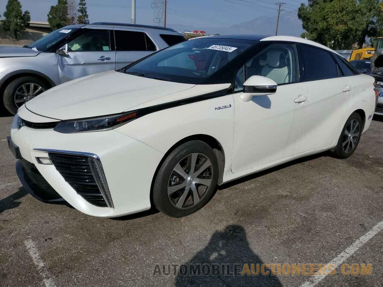 JTDBVRBD5KA005559 TOYOTA MIRAI 2019