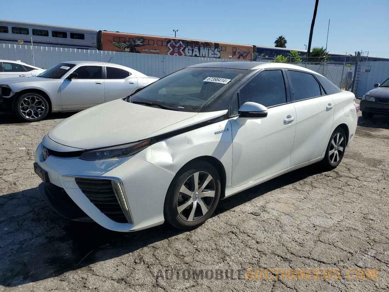 JTDBVRBD5KA005562 TOYOTA MIRAI 2019