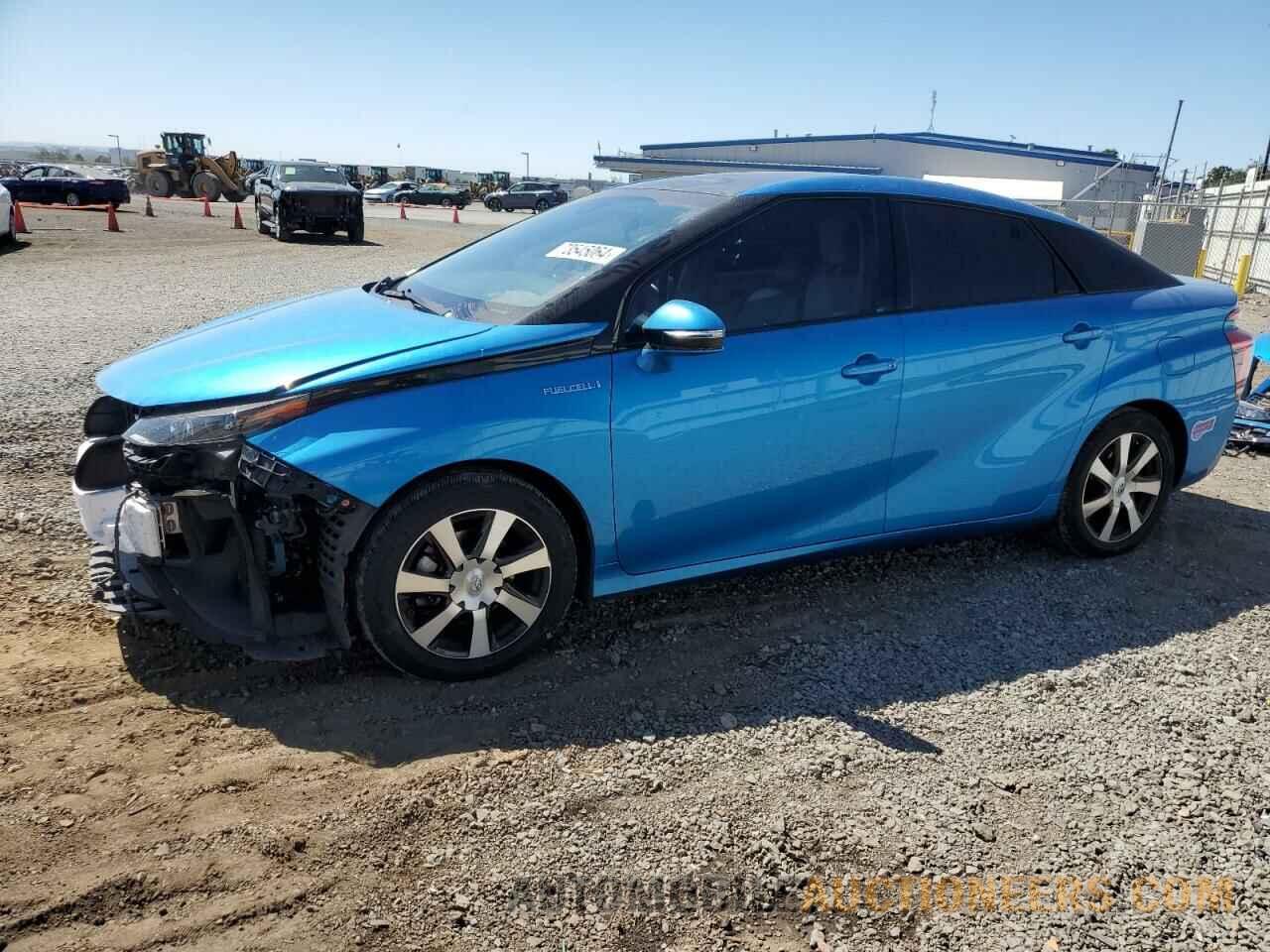 JTDBVRBD5KA005917 TOYOTA MIRAI 2019