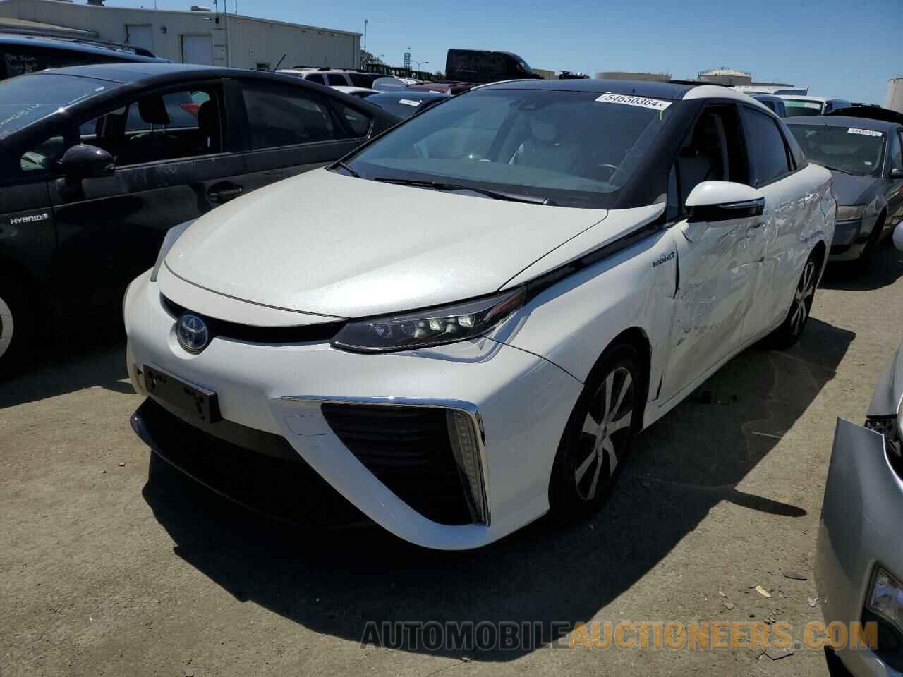 JTDBVRBD5KA006341 TOYOTA MIRAI 2019