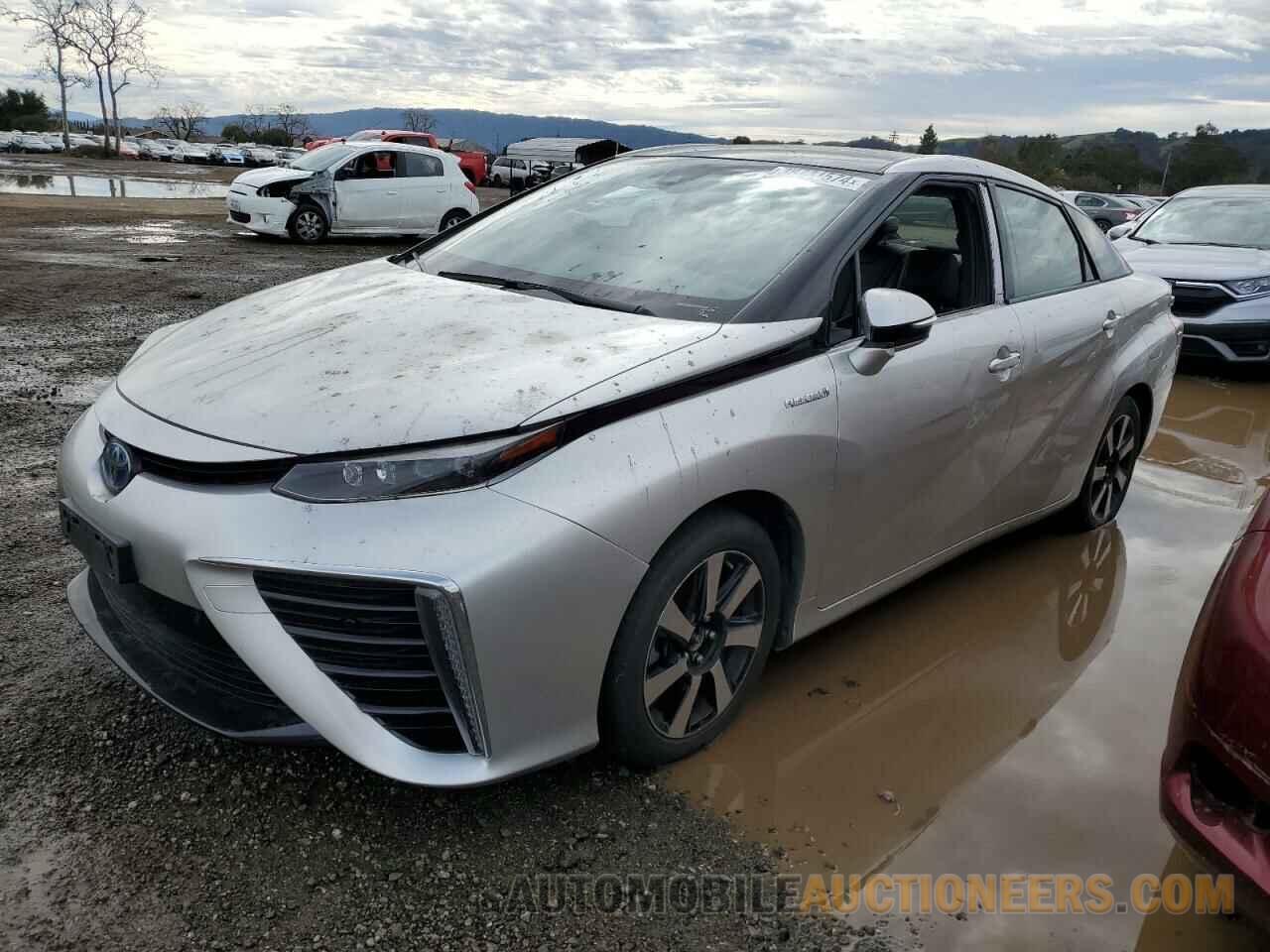 JTDBVRBD5KA006484 TOYOTA MIRAI 2019