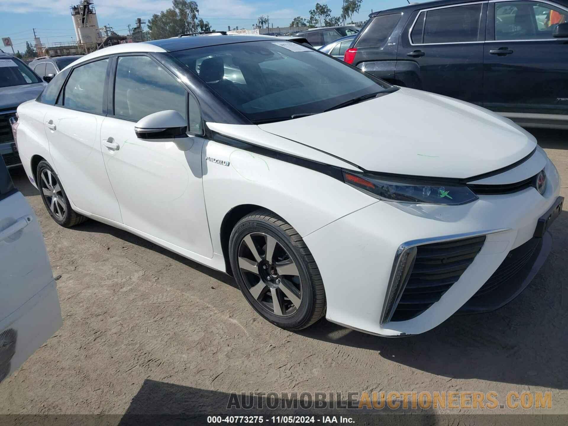 JTDBVRBD5KA006551 TOYOTA MIRAI 2019