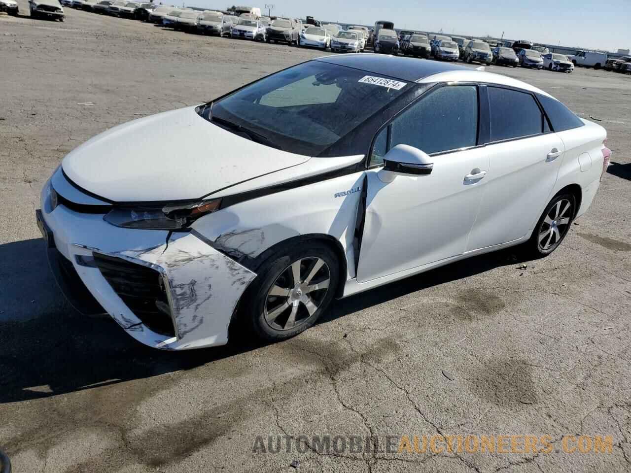 JTDBVRBD5KA006744 TOYOTA MIRAI 2019