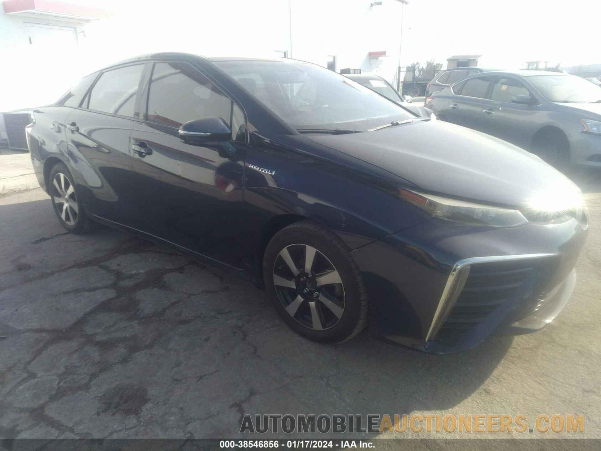 JTDBVRBD6GA000098 TOYOTA MIRAI 2016