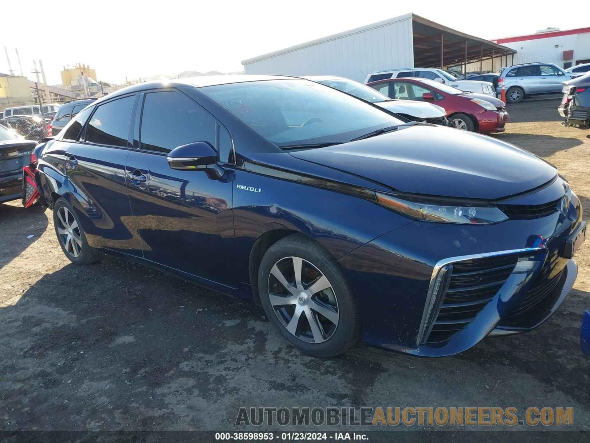 JTDBVRBD6GA000751 TOYOTA MIRAI 2016