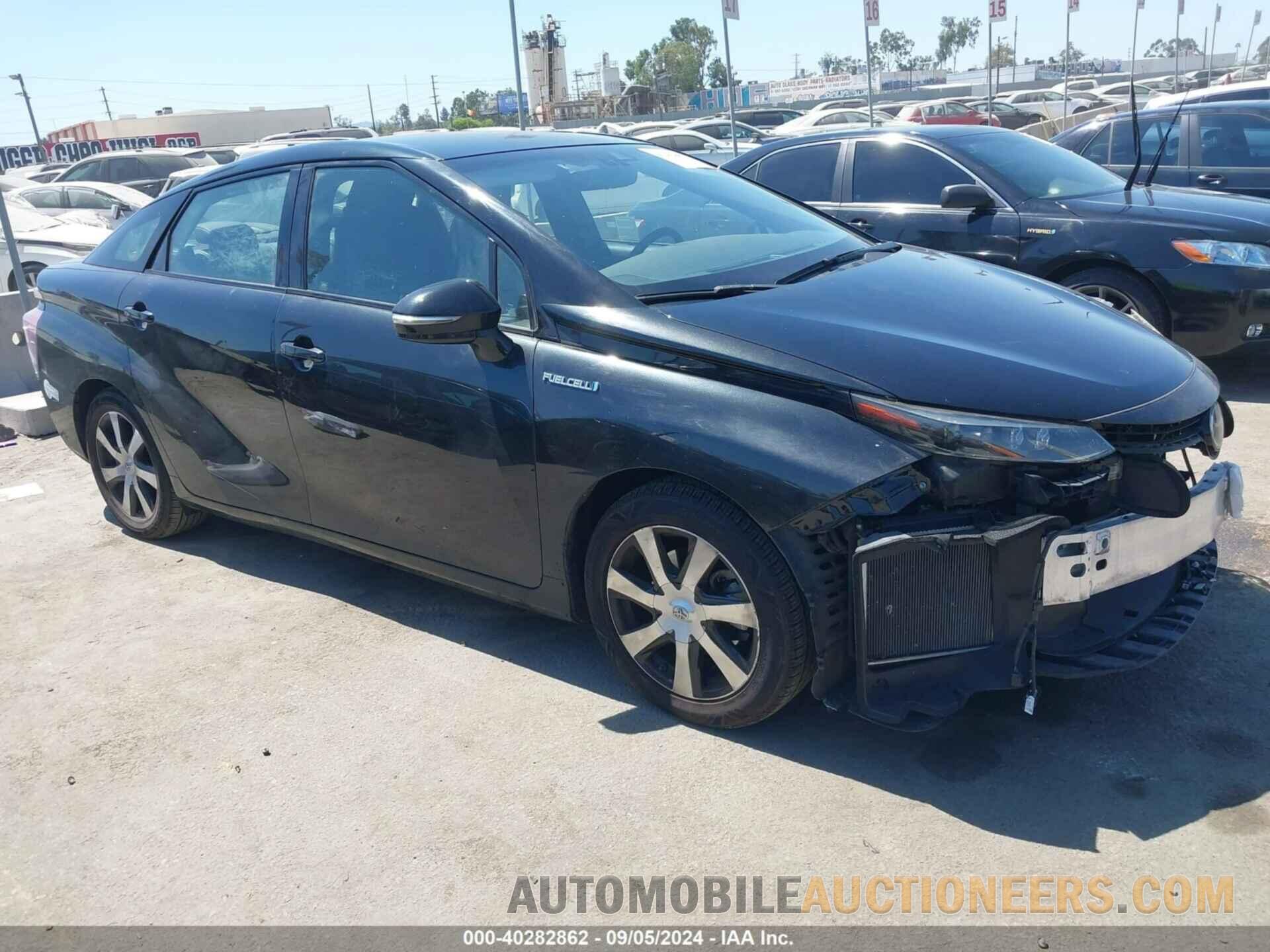 JTDBVRBD6HA001352 TOYOTA MIRAI 2017