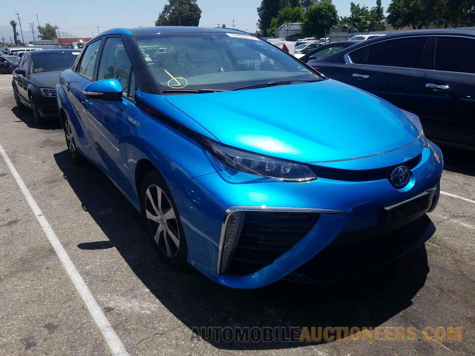 JTDBVRBD6JA004113 TOYOTA MIRAI 2018