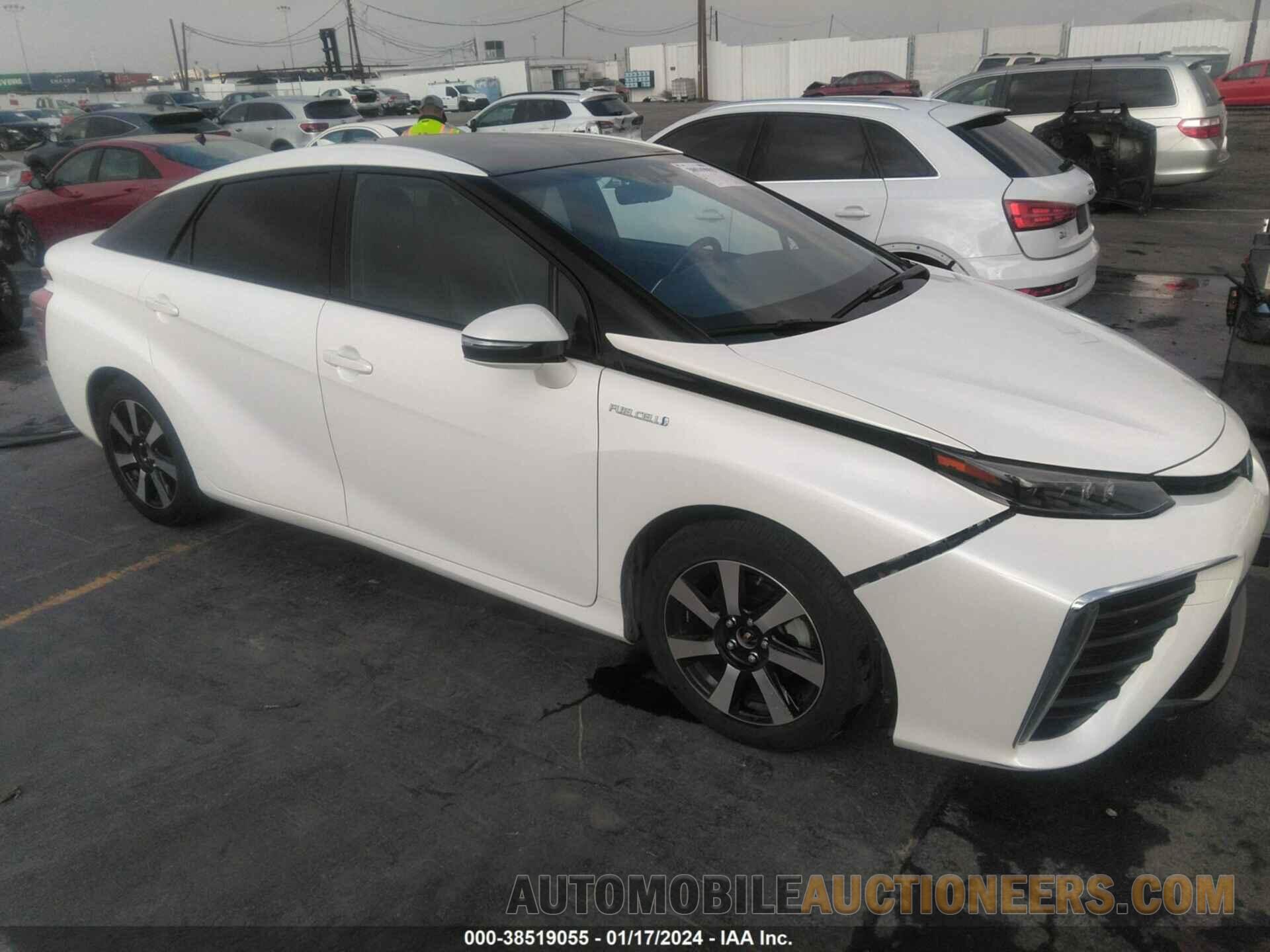 JTDBVRBD6JA004726 TOYOTA MIRAI 2018