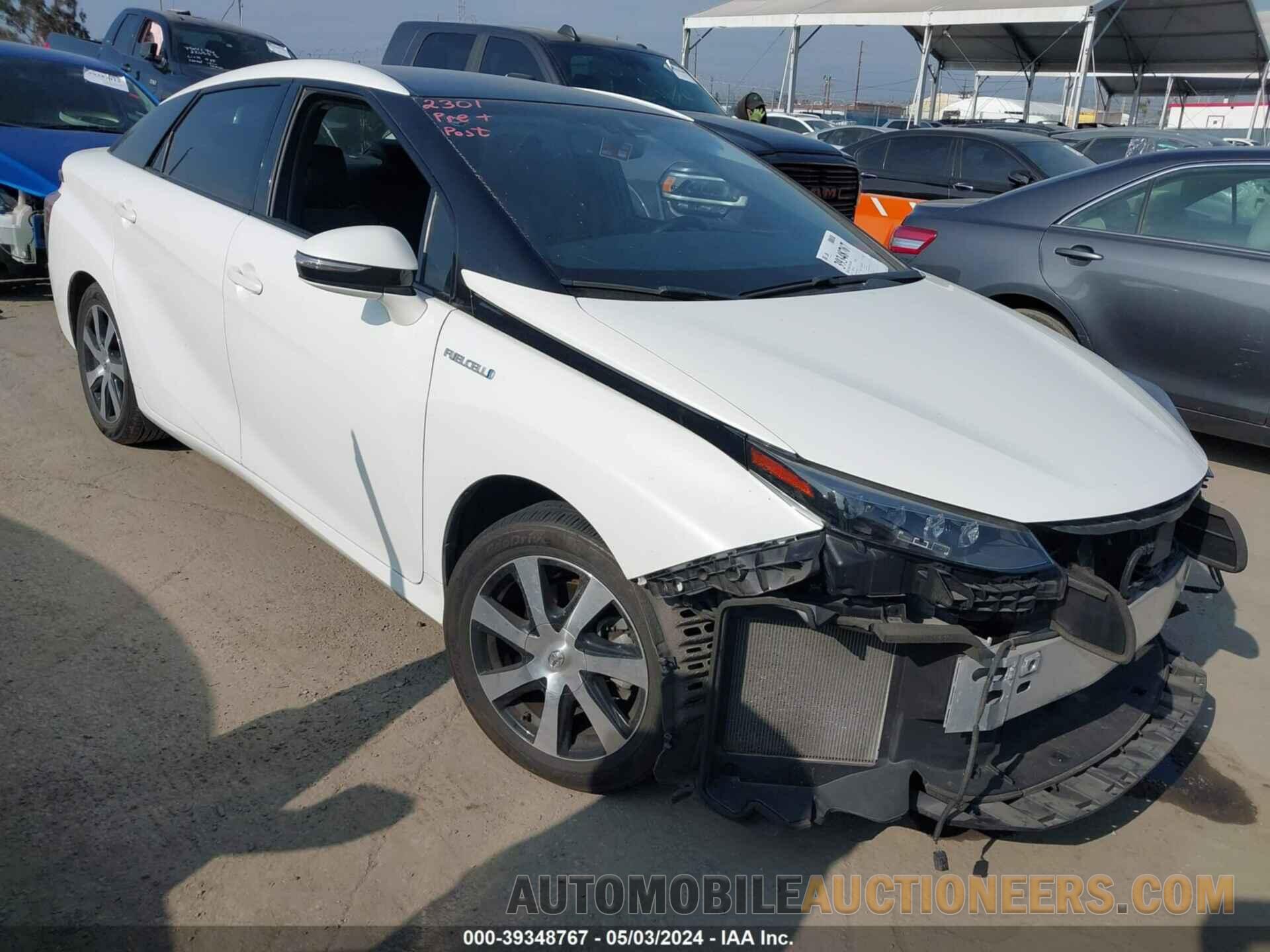 JTDBVRBD6JA004807 TOYOTA MIRAI 2018