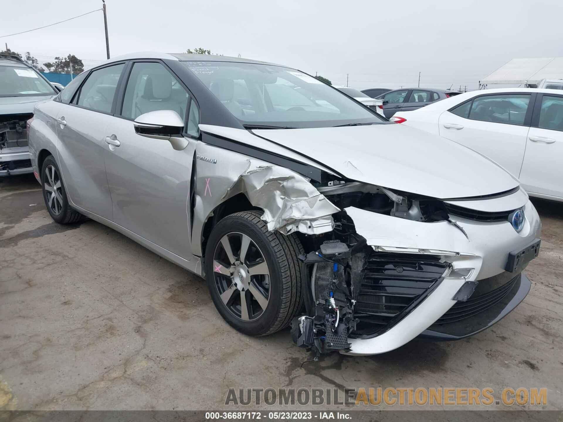 JTDBVRBD6JA004936 TOYOTA MIRAI 2018