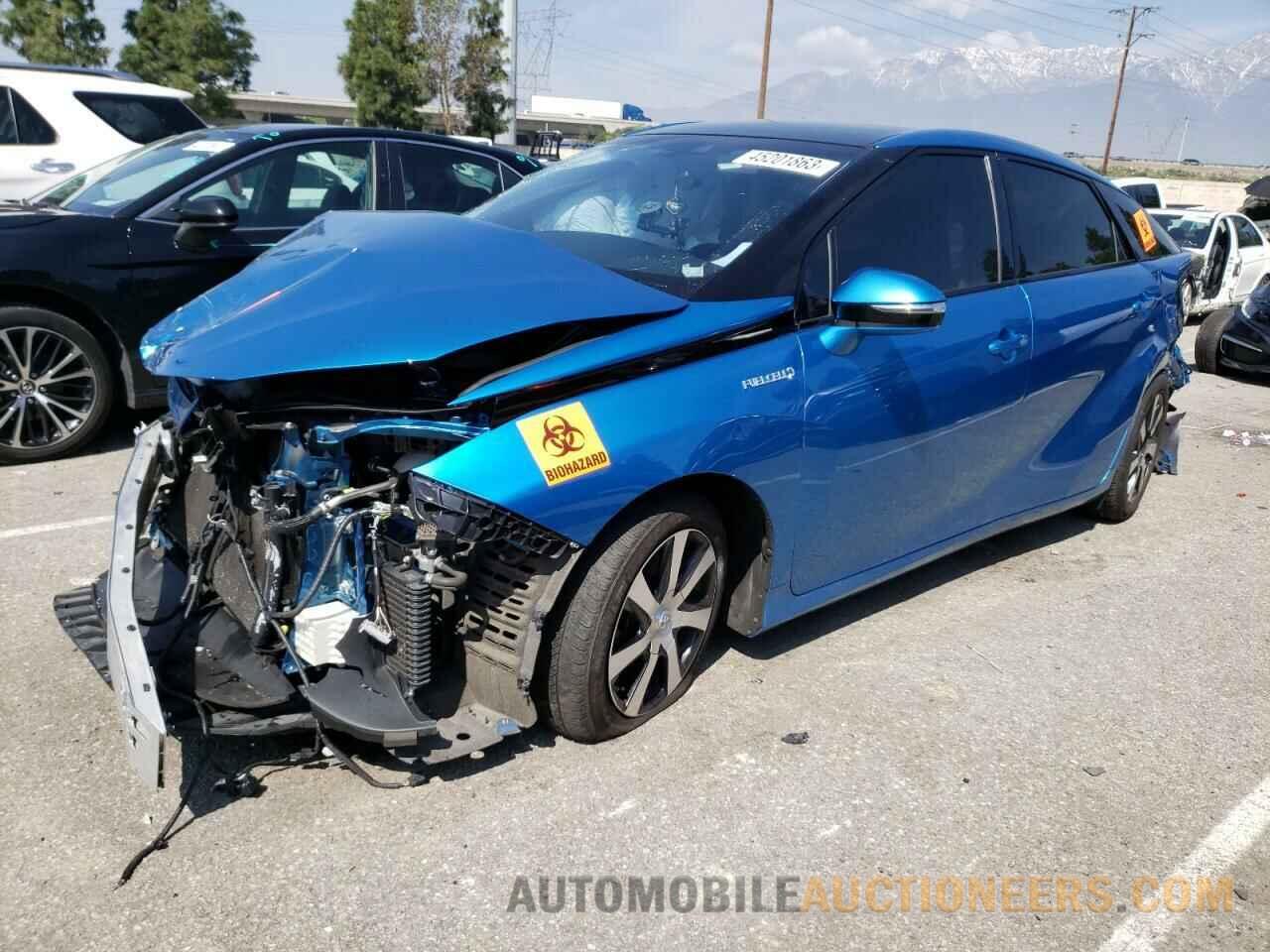 JTDBVRBD6JA004998 TOYOTA MIRAI 2018