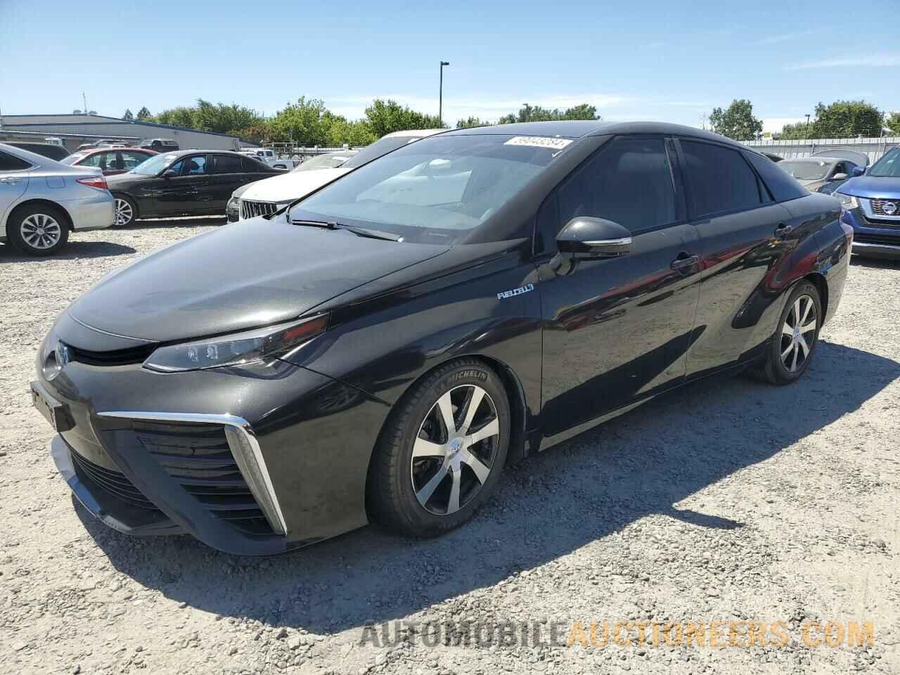 JTDBVRBD6KA005912 TOYOTA MIRAI 2019