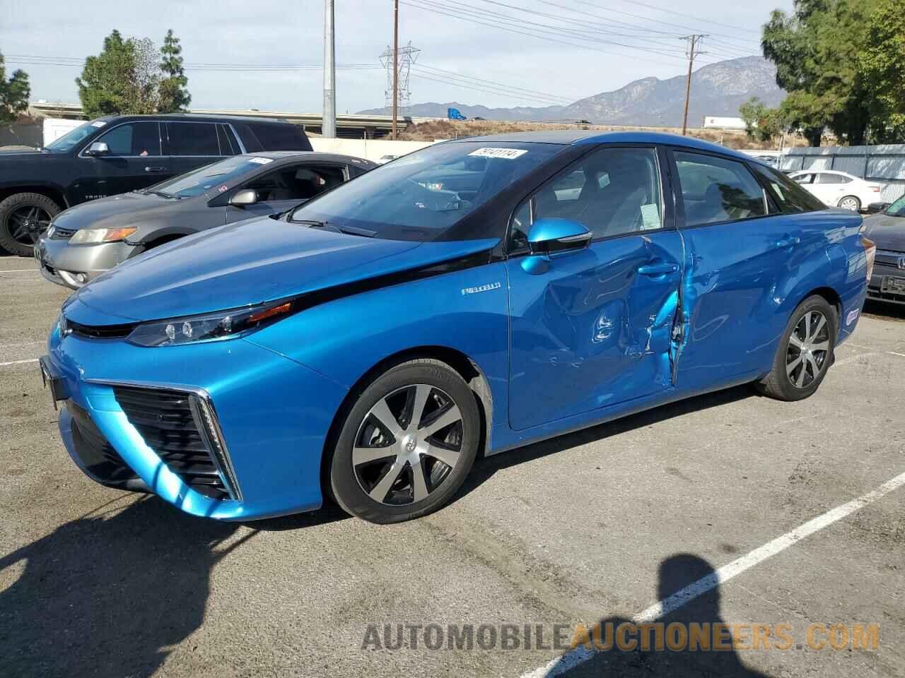 JTDBVRBD6KA006414 TOYOTA MIRAI 2019