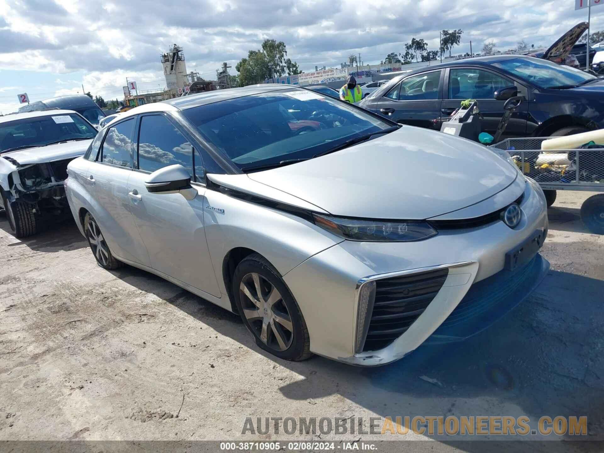 JTDBVRBD7HA001229 TOYOTA MIRAI 2017