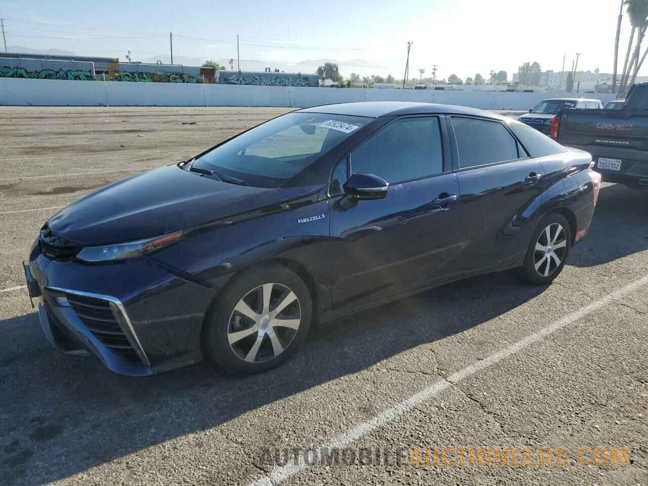 JTDBVRBD7HA001778 TOYOTA MIRAI 2017