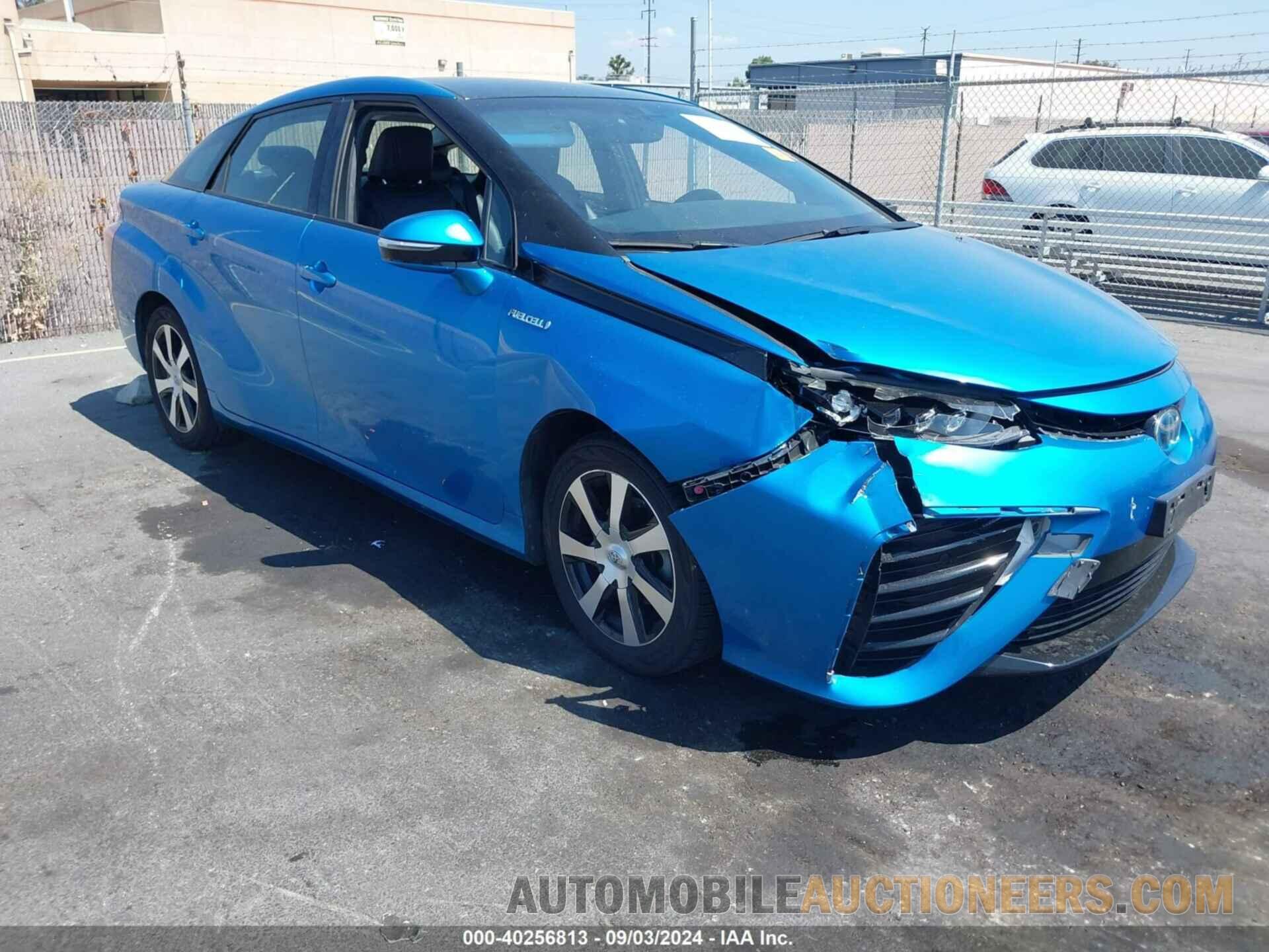 JTDBVRBD7HA002476 TOYOTA MIRAI 2017