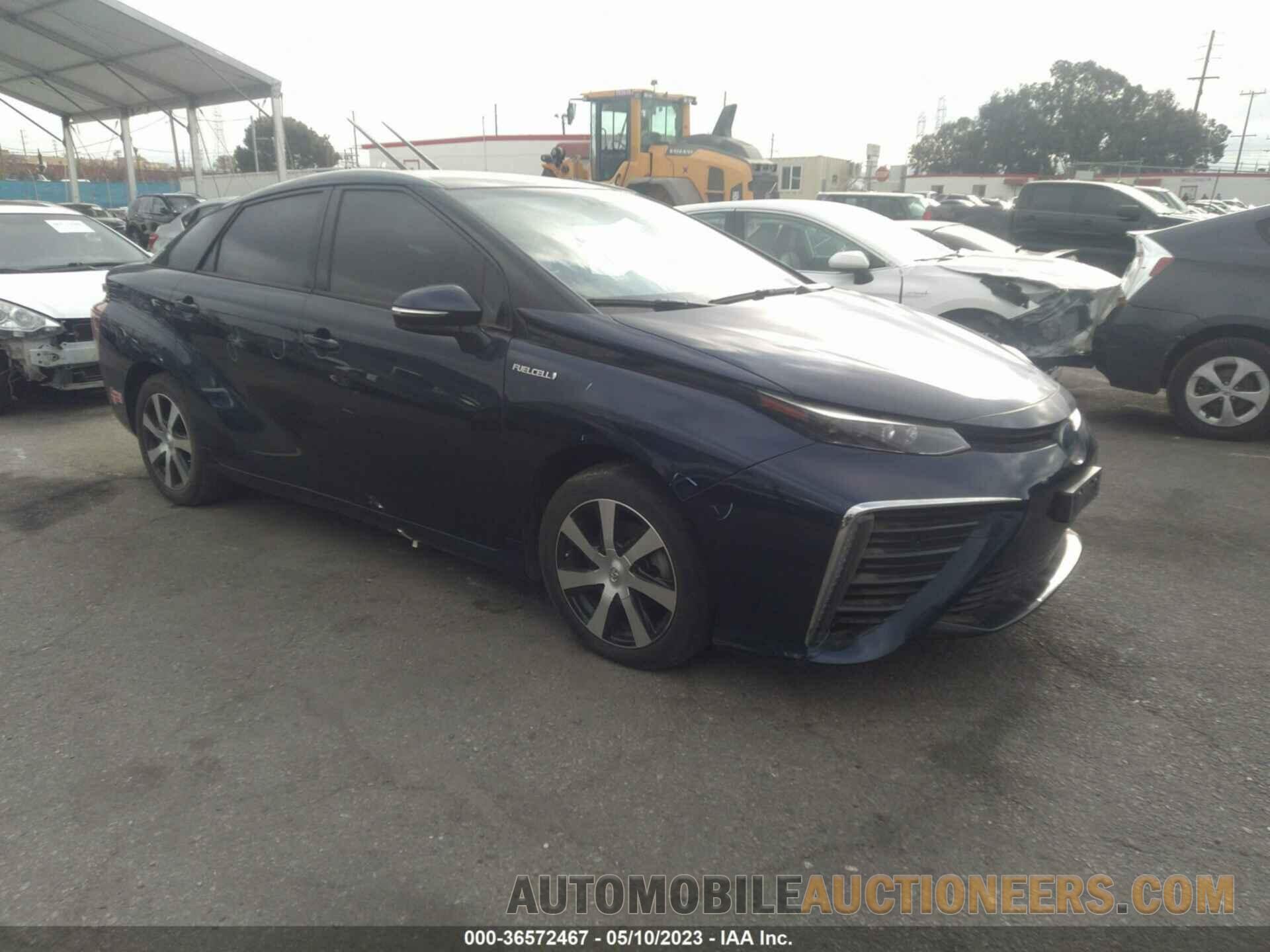 JTDBVRBD7HA002591 TOYOTA MIRAI 2017