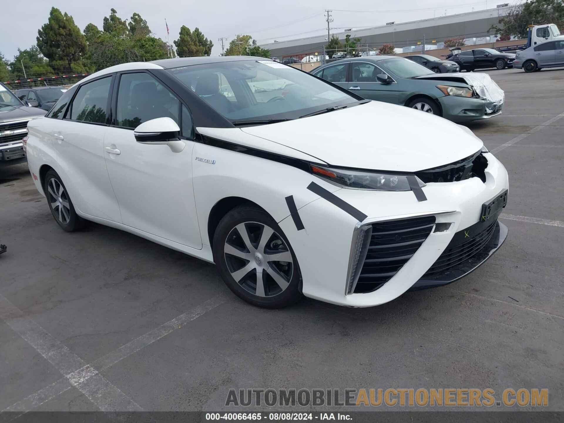 JTDBVRBD7HA002610 TOYOTA MIRAI 2017