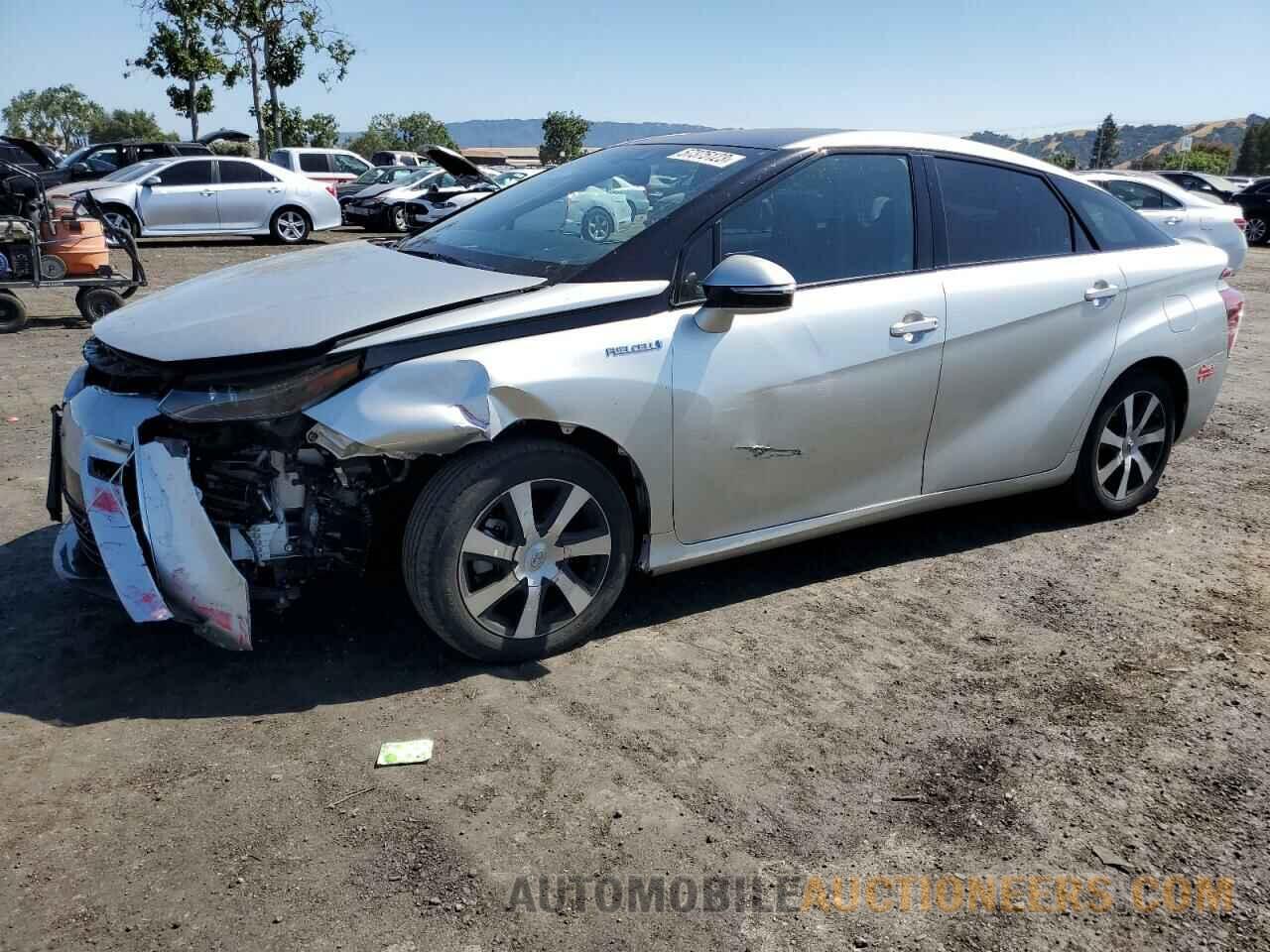 JTDBVRBD7HA002705 TOYOTA MIRAI 2017