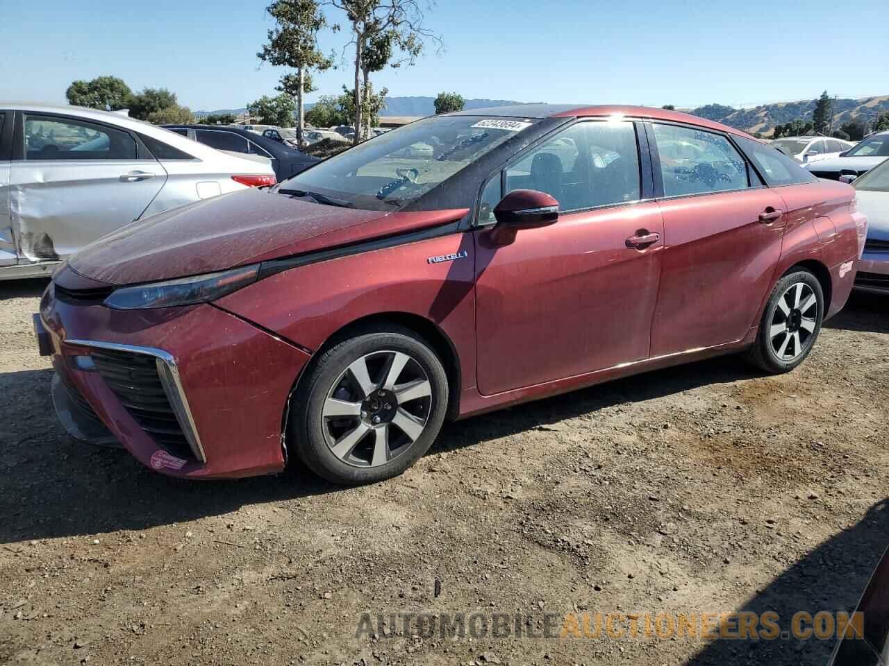 JTDBVRBD7HA003188 TOYOTA MIRAI 2017