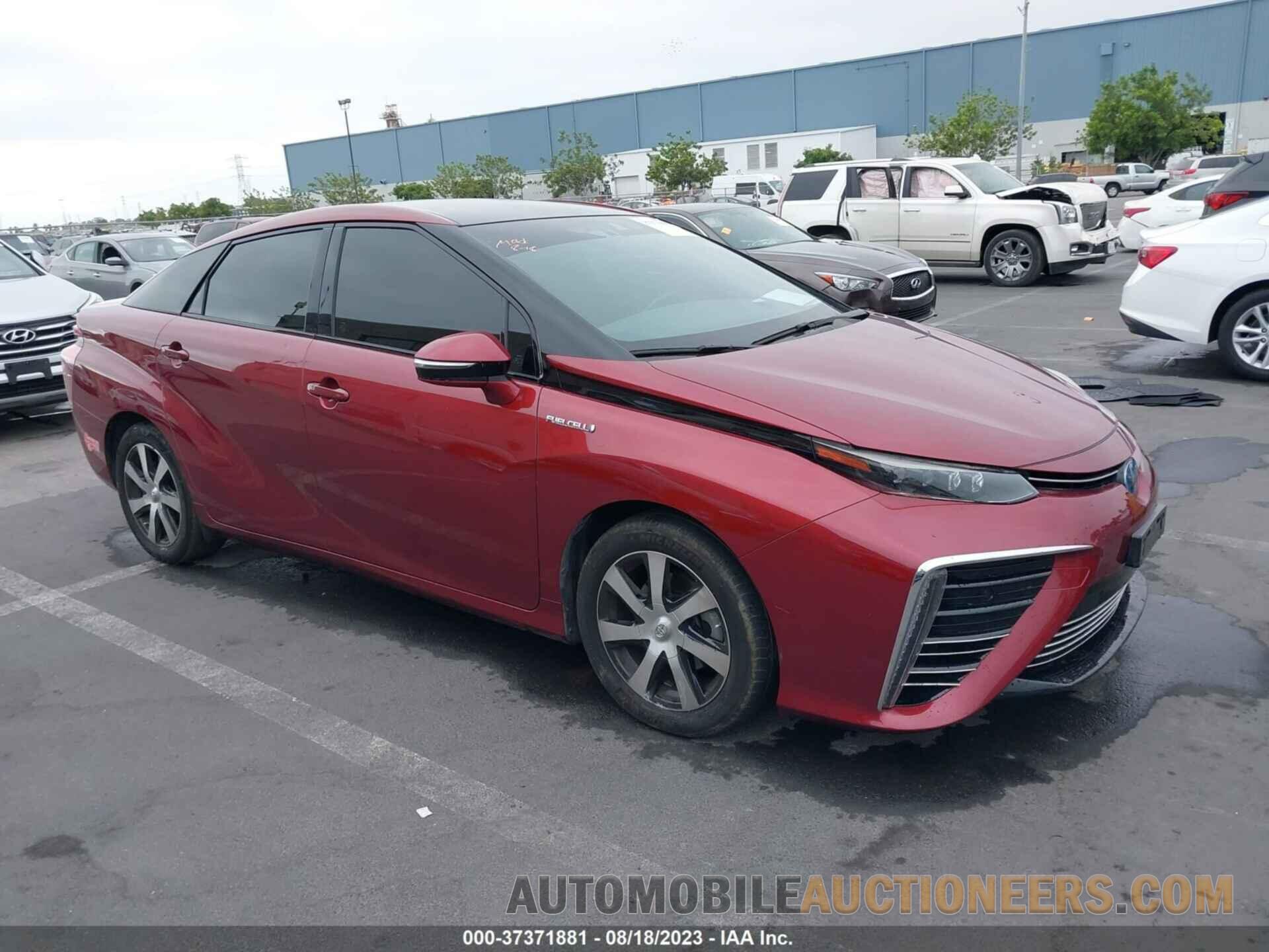 JTDBVRBD7HA003479 TOYOTA MIRAI 2017