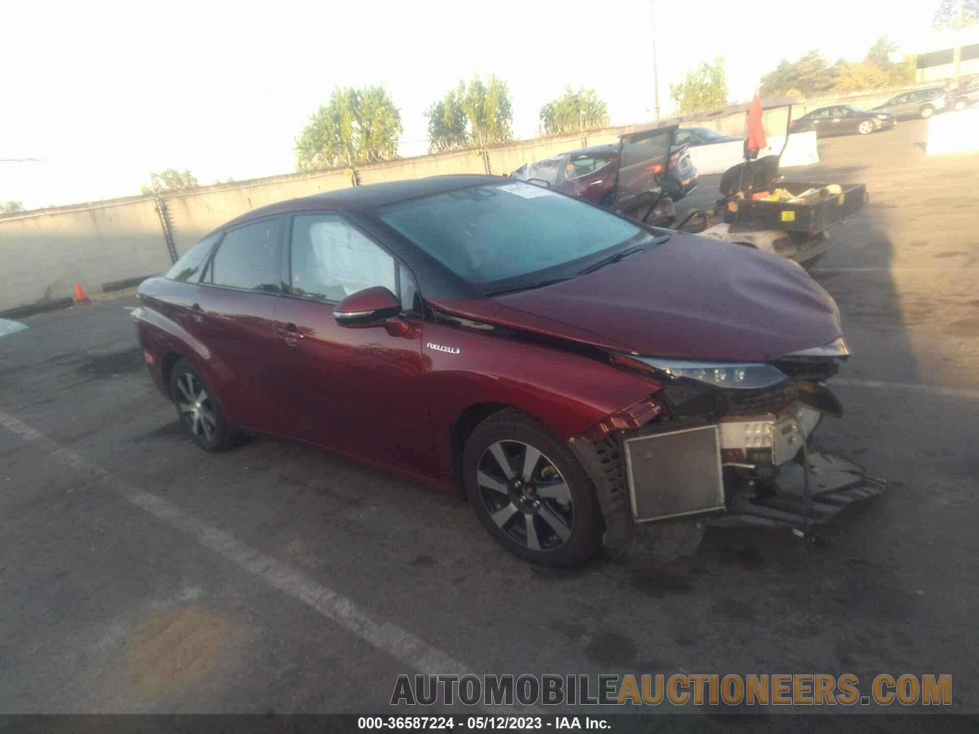 JTDBVRBD7JA003844 TOYOTA MIRAI 2018