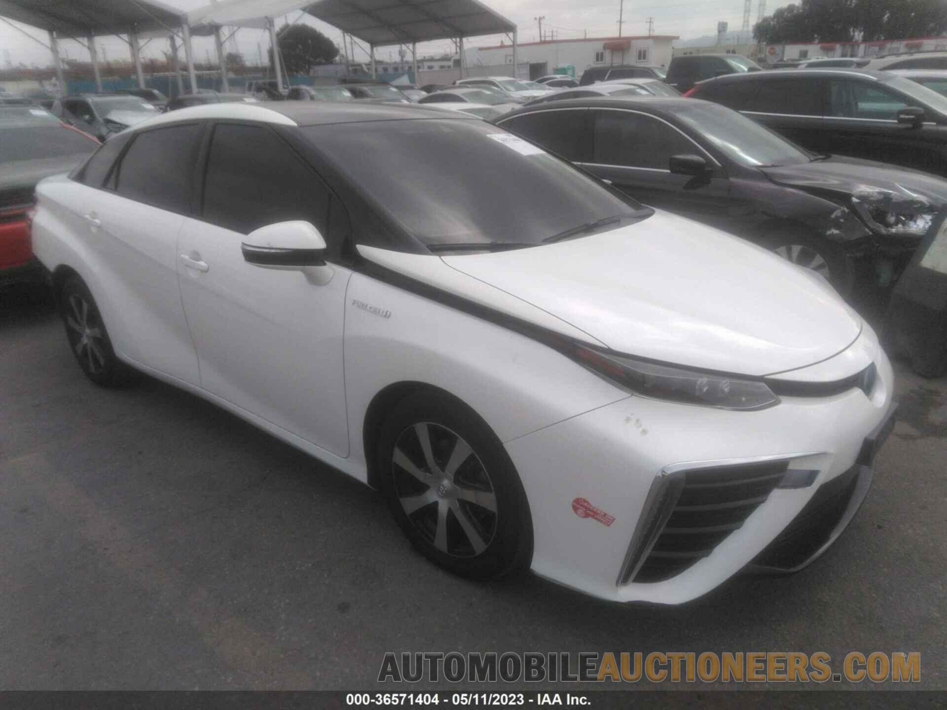 JTDBVRBD7JA004492 TOYOTA MIRAI 2018