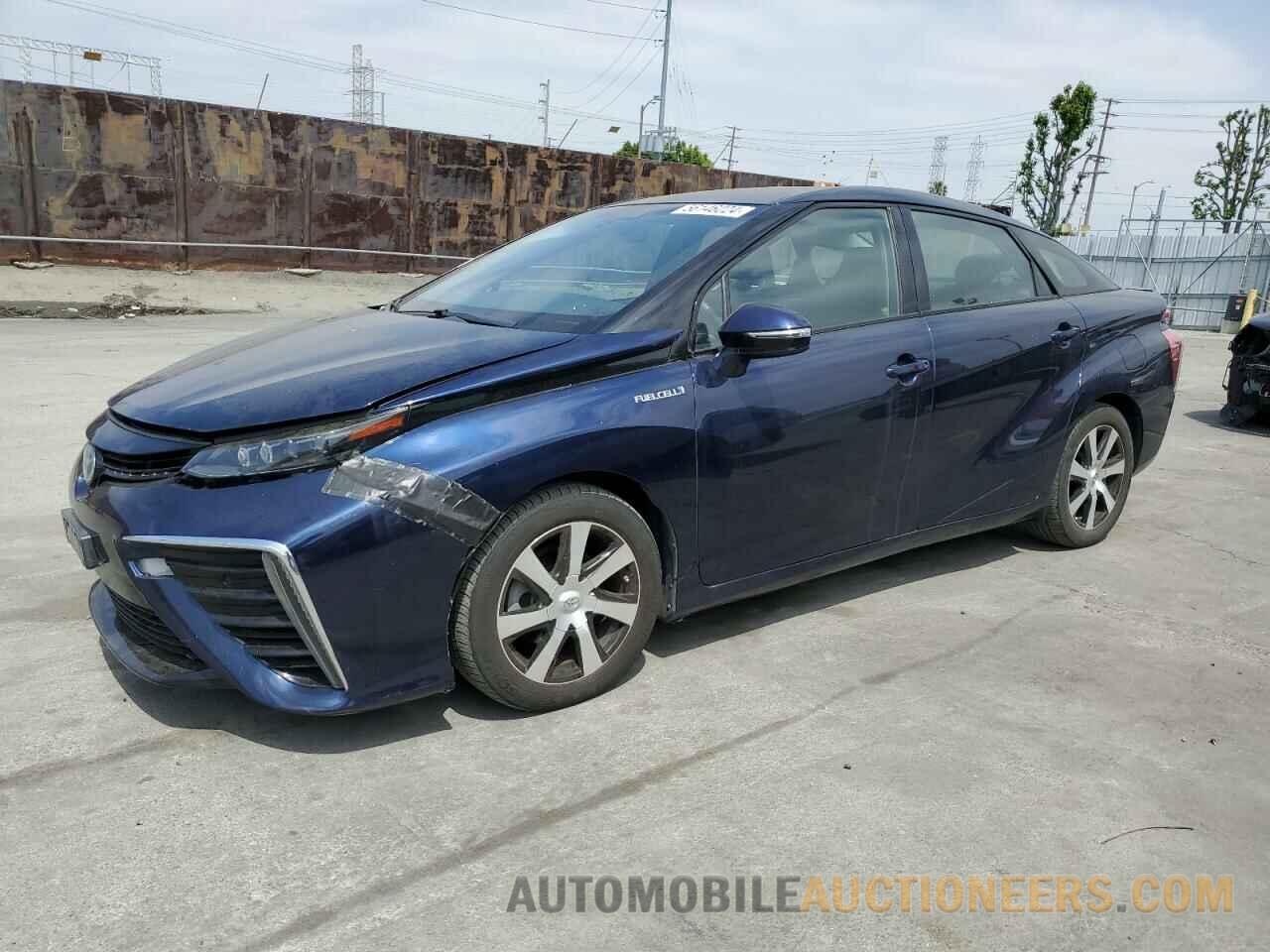 JTDBVRBD8GA000573 TOYOTA MIRAI 2016