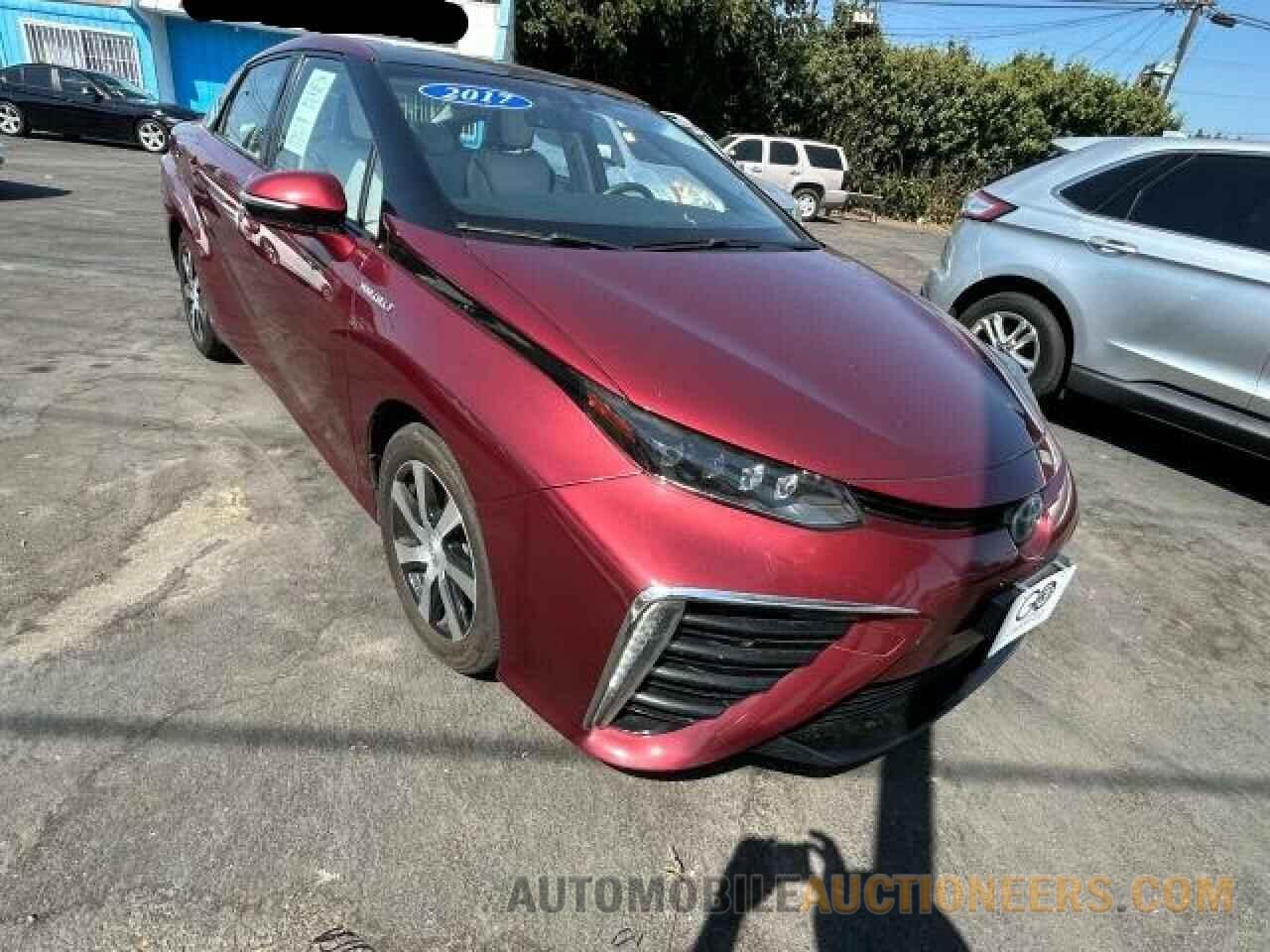 JTDBVRBD8HA002244 TOYOTA MIRAI 2017