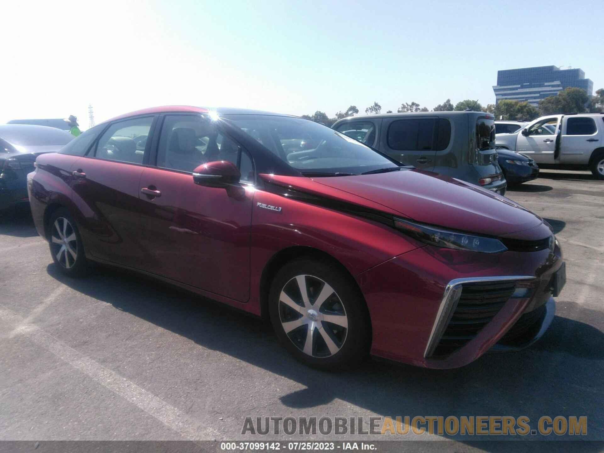 JTDBVRBD8HA002339 TOYOTA MIRAI 2017