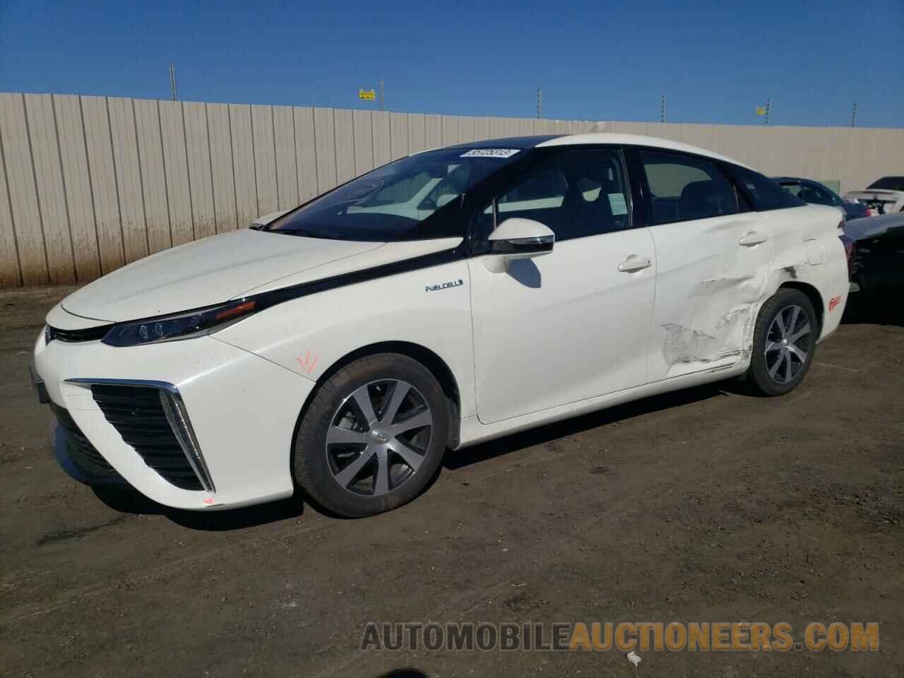 JTDBVRBD8HA002521 TOYOTA MIRAI 2017