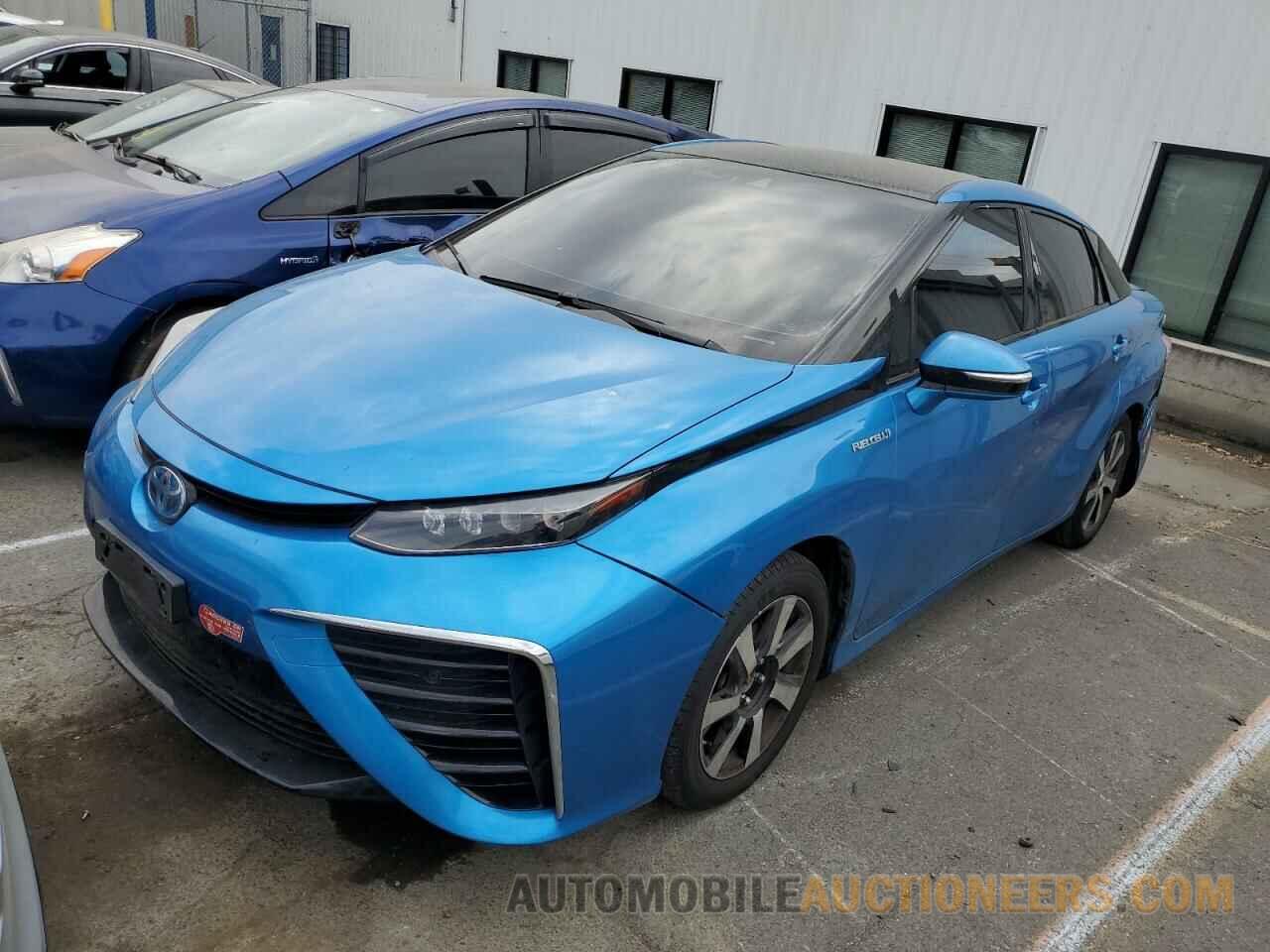 JTDBVRBD8HA003636 TOYOTA MIRAI 2017