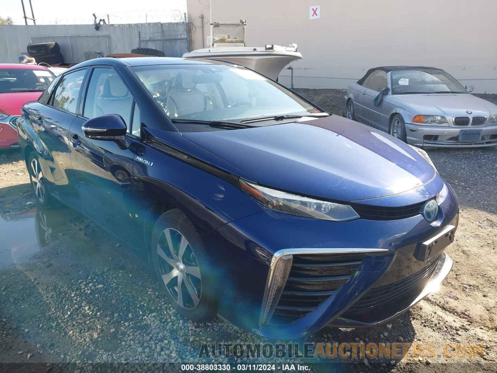 JTDBVRBD8JA004128 TOYOTA MIRAI 2018