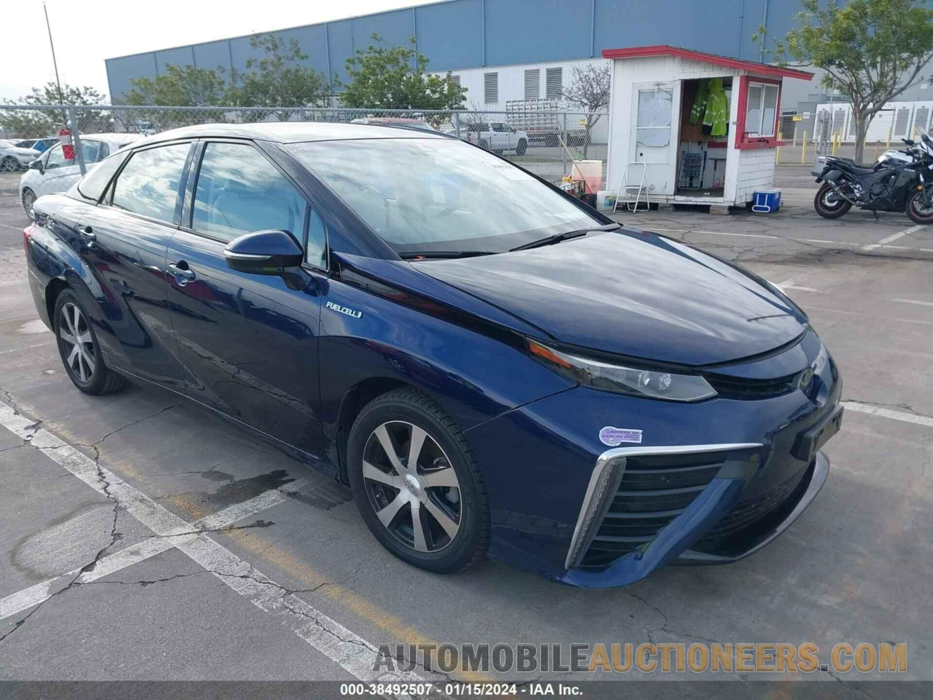 JTDBVRBD8JA004534 TOYOTA MIRAI 2018