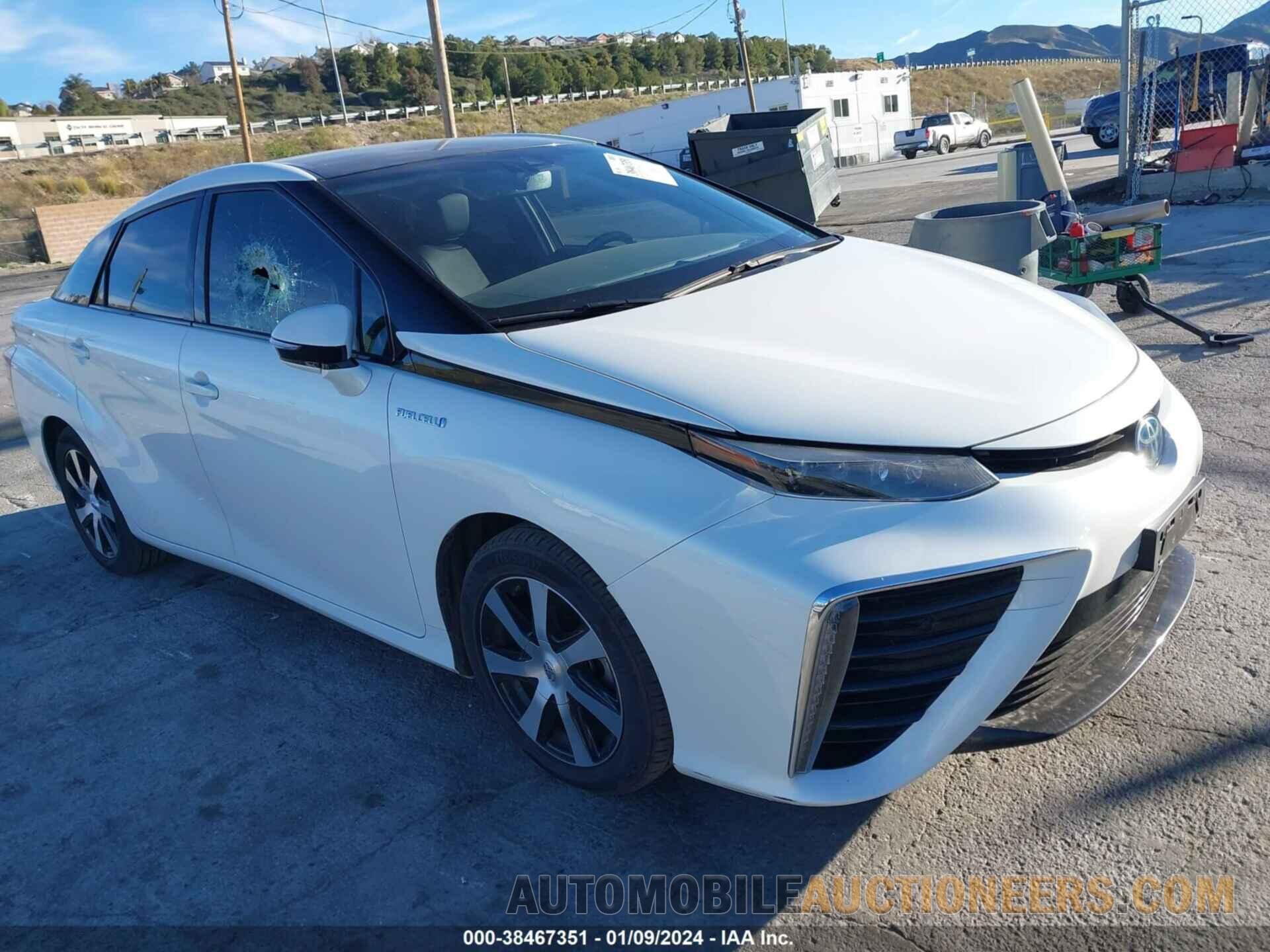 JTDBVRBD8JA005389 TOYOTA MIRAI 2018